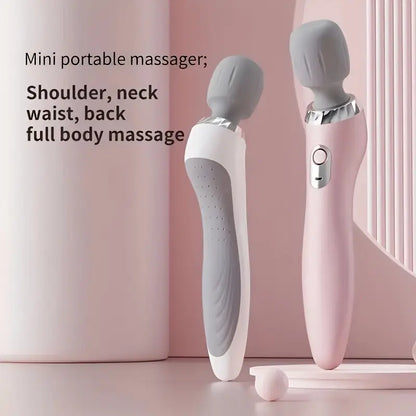 New Home Electric Massager, Portable Handheld Massage Device, Relaxation Aid, USB Rechargeable Relaxation Massager, Usb Rechargeable Massagers, Neck Back Leg Waist Vibration