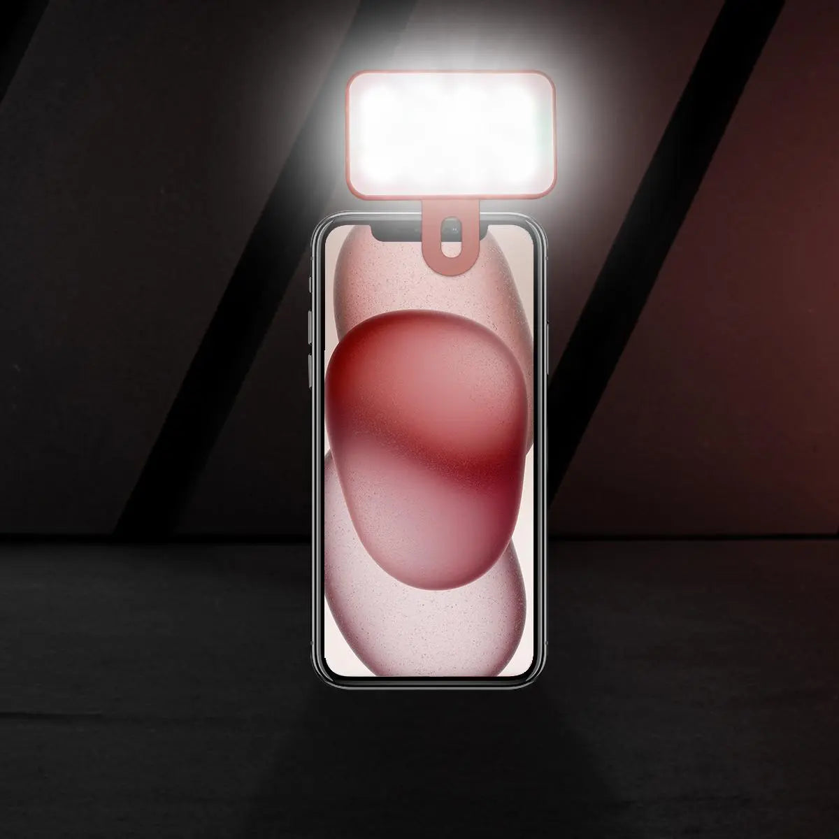 3 Color Temperature Adjustable LED Selfie Light, USB Rechargeable Clip on Phone Computer, Cellphone, Portable Mini Fill Light for Video Conference Vlog Makeup, Cell Phone Accessories, Led Smartphone Light, Cell Phone Light #GLOBAL PICKS