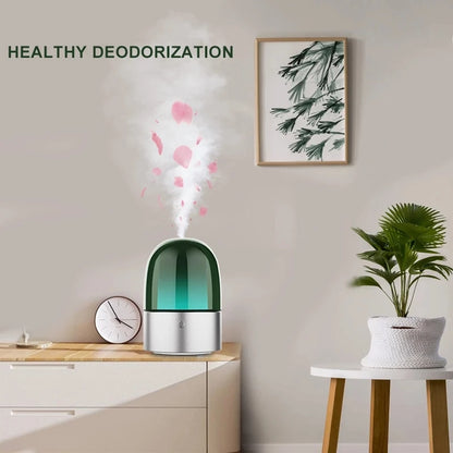 Intelligent Aromatherapy Humidifier Pure Essential Oil Ambient Light Intelligent Timing App Lication Control Home Office (