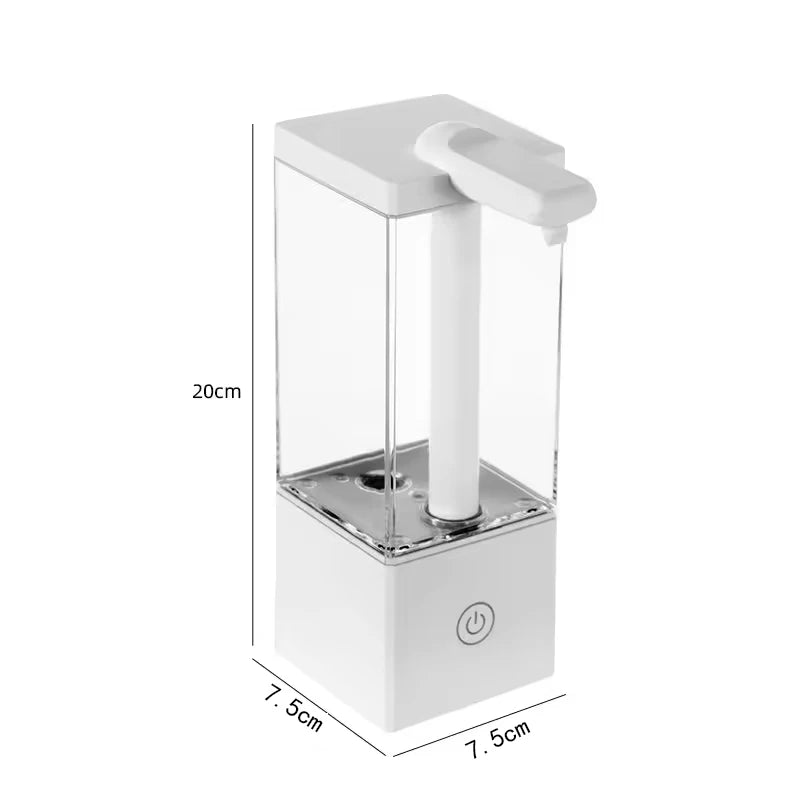 550Ml Kitchen Automatic Liquid Soap Dispenser USB Rechargeable Autosensing Touchless Hand Sanitizer Dispenser Bathroom Dispenser