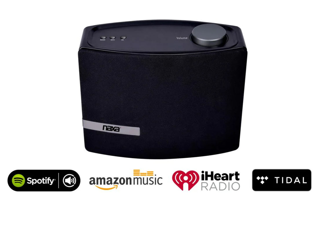 Naxa Wi-Fi & Bluetooth Multi-Room Speaker with Amazon Alexa Voice Control