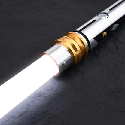 SUPERNEOX Neopixel Lightsaber Hilt Multi Colors 27 Sound Fonts Smooth Swing&Motion Control, Budget-Friendly Metal Handle for Adults and Kids